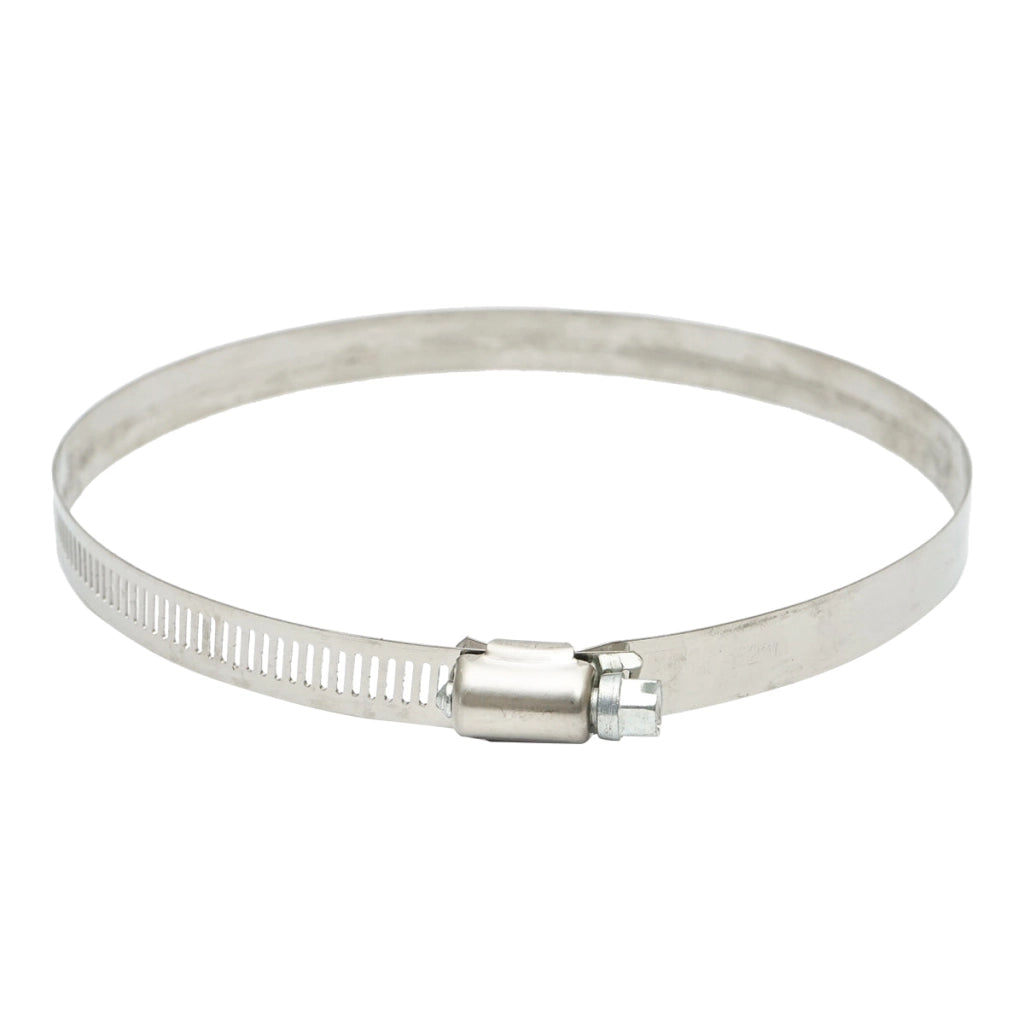 Collare per tubo in acciaio inox regolabile, 130-152 mm
