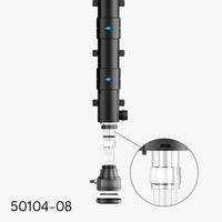 Tubo di vetro al quarzo A di ricambio per chiarificatore per laghetti CUV-272