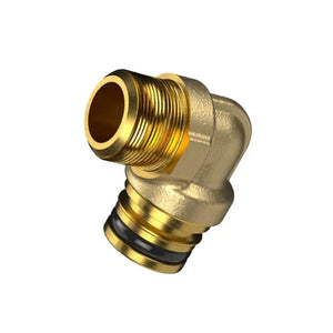 RACCORDO CURVO 90  ° FILETTATO MASCHIO ATTACCO FASTEC - MASCHIO 1/2 - ATTACCO FASTEC  - TEC