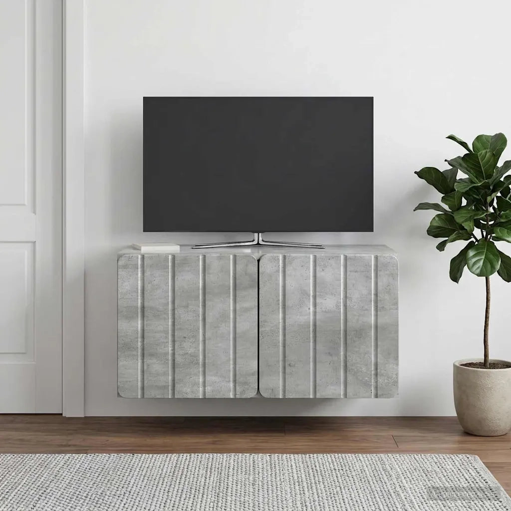Mobile Porta TV da Muro Grigio Cemento 59,5 x 31 x 30 cm 898368