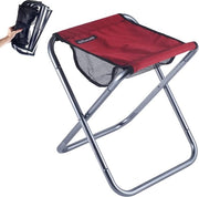 Sedia pieghevole leggera sedia da campeggio sedia da picnic - Rosso 36 x 33 x 40 cm sedia pieghevole