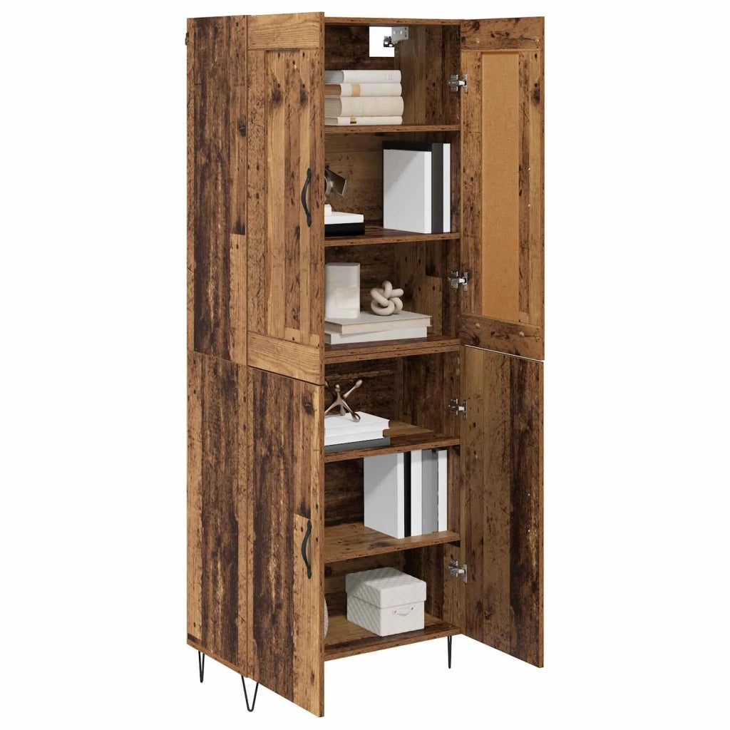 Credenza Legno vecchio 69,5 x 34 x 180 cm Legno multistrato