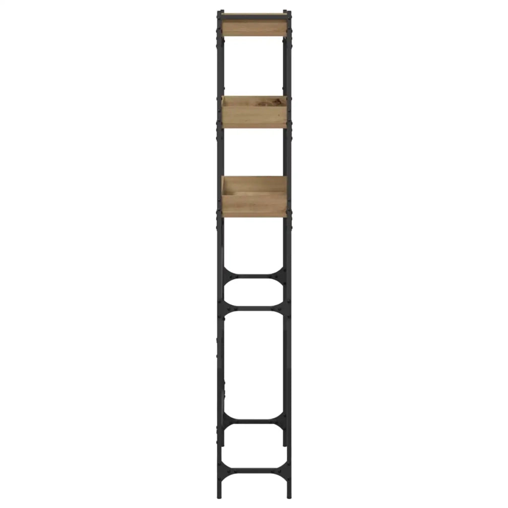 Mensola per lavatrice Rovere artigianale 67 x 25 x 163 cm