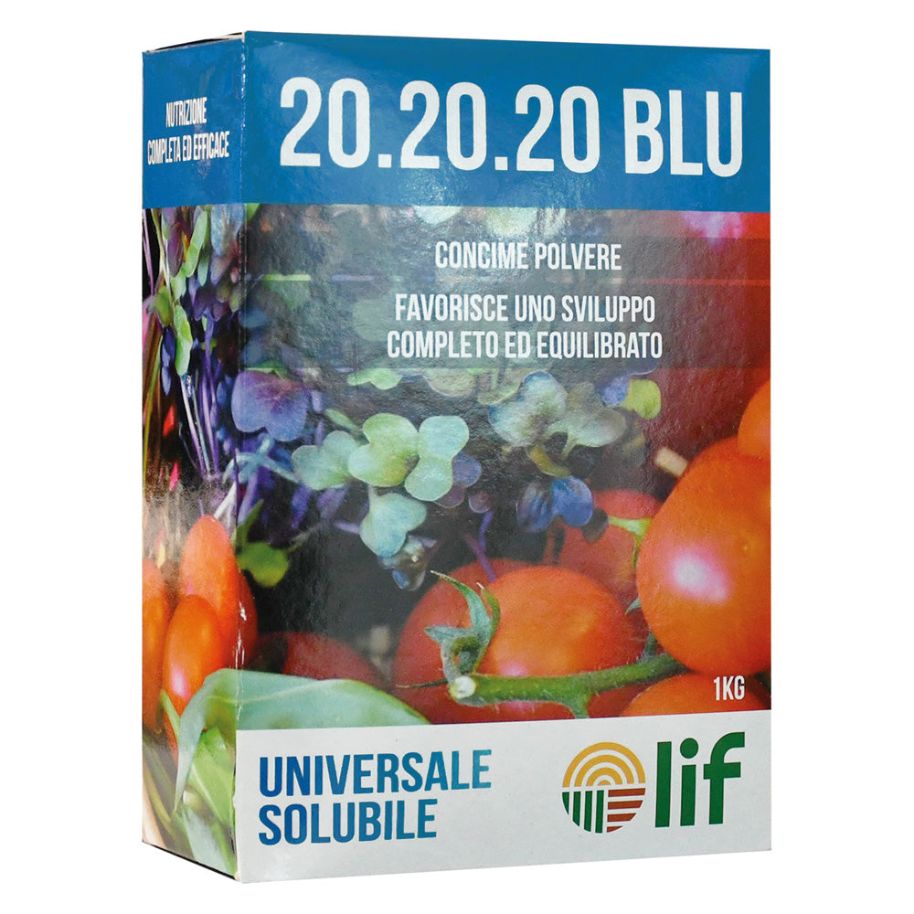 CONCIME POLVERE SOLUBILE 'UNIVERSALE' 20-20-20 Kg. 1  - LIF