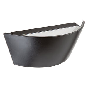 APPLIQUE LED DOPPIA EMISSIONE 'FIOCCO' 6W / 630 lumen - nero  - SOVIL