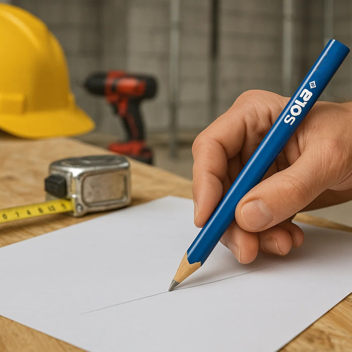 Matita copiativa kb 24 blu supporti umidi superfici bagnate confezione 5 pezzi