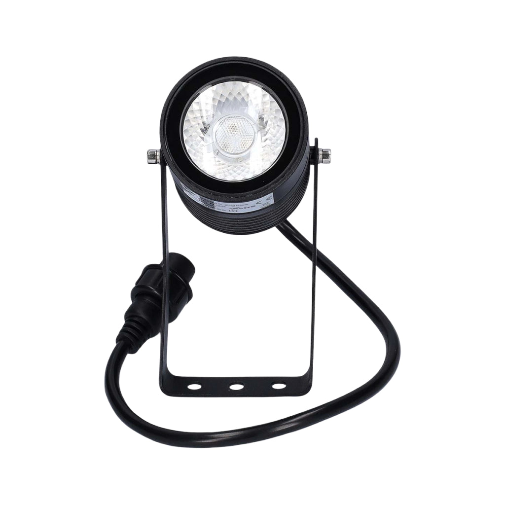Set di 3 Faretti da Giardino Intelligenti Zigbee 3.0 IP65 Economico Nero Nedis