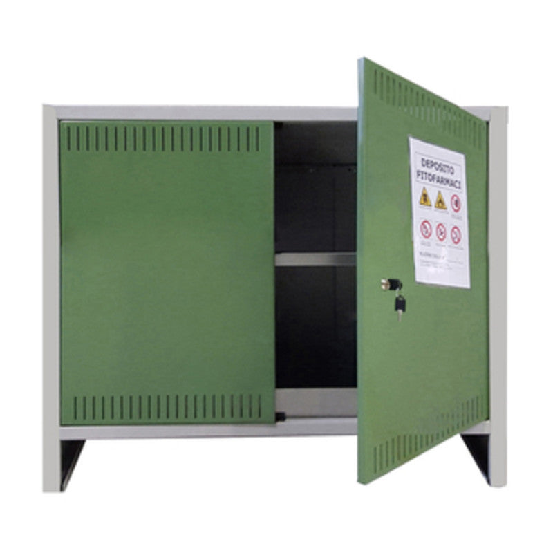 ARMADIO P/FITOFARMACI KIT 2 ANTE 100X40XH80CM  1 PZ