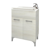 LAVATOIO LEGNO 60X50 CM ROVERE BIANCO  1 PZ