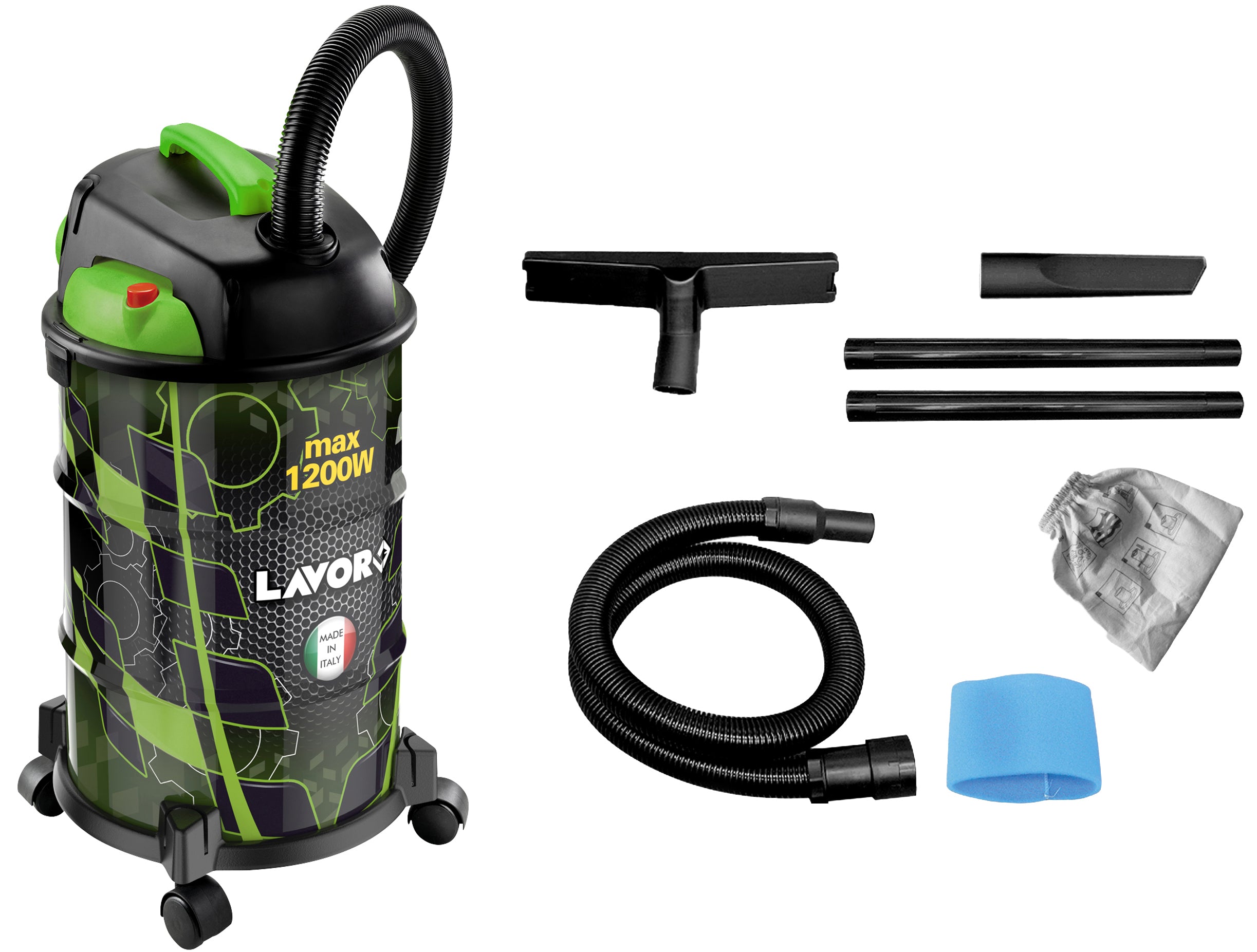 BIDONE ASPIRATUTTO LAVOR RUDY 30 S LAVOR 1 PZ