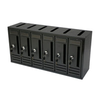 CASSETTA POSTALE COMPO 6 62X18X30 CM ANTRACITE  1 PZ