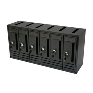 CASSETTA POSTALE COMPO 6 62X18X30 CM ANTRACITE  1 PZ