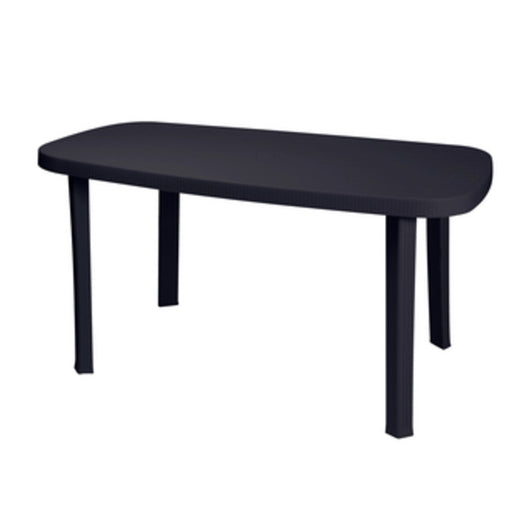 TAVOLO GARDEN OTELLO CM.136x82X72H ANTRACITE  1 PZ