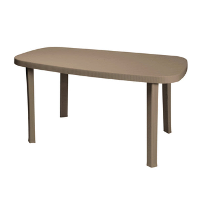 TAVOLO GARDEN OTELLO CM.136X82X72H TORTORA  1 PZ