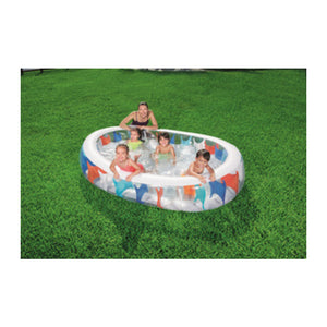 PISCINA GONFIABILE MULTICOL 152X234X51H 54066B  1 PZ