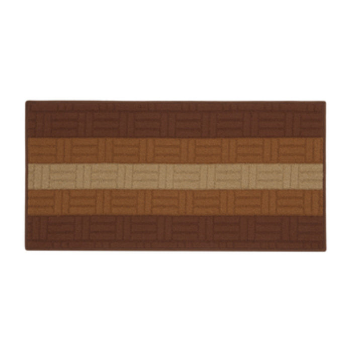 TAPPETO CUCINA MIA MARRONE 57X290 CM  2 PZ