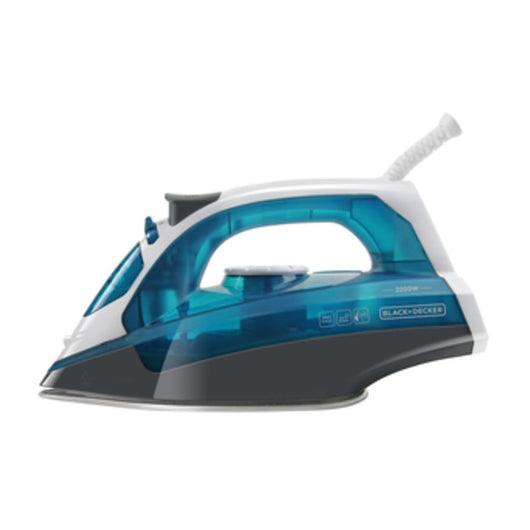 FERRO DA STIRO A VAPORE 2200W PIASTRA ACCIAO  1 PZ