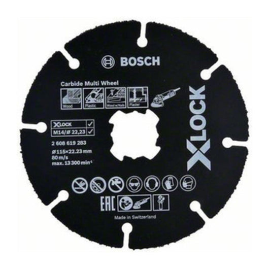 BOSCH-A DISCO UNIVERSALE CARBIDE XLOCK 115 MM BOSCH 1 PZ