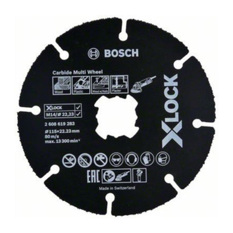 BOSCH-A DISCO UNIVERSALE CARBIDE XLOCK 115 MM BOSCH 1 PZ
