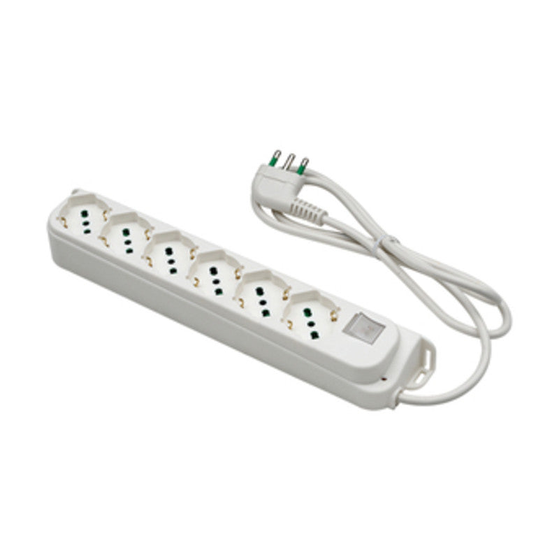 FME 47.430 MULTIPRESA 6P BIP/SC+INT RETAIL  1 PZ