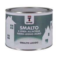 SMALTO LUCIDO ALLACQUA CUVER 0,50 L CIOCCOLATO  6 PZ