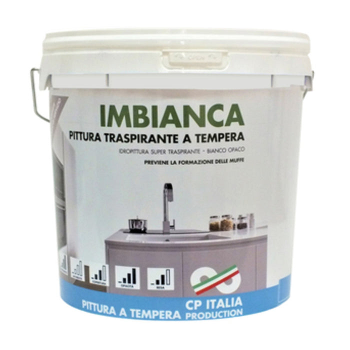 TEMPERA IMBIANCA  5 L  1 PZ