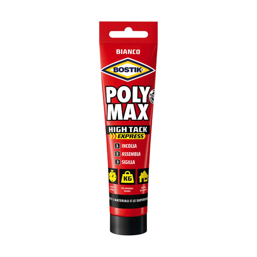 BOSTIK POLYMAX HIGH TACK BIANCO 165 G TUBO  1 PZ