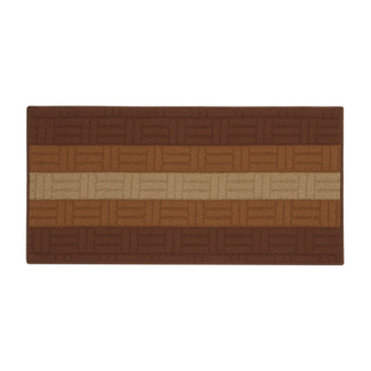 TAPPETO CUCINA MIA MARRONE 50X 80 CM  4 PZ