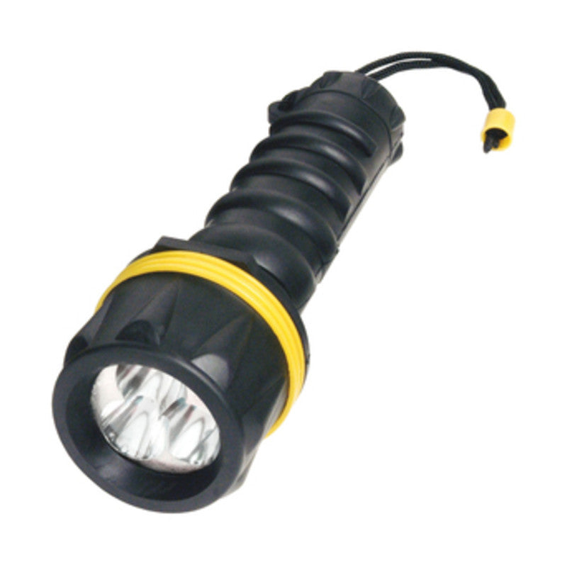 TORCIA LED RUBBER 2 BATTERIE D (NON INCLUSE)  12 PZ