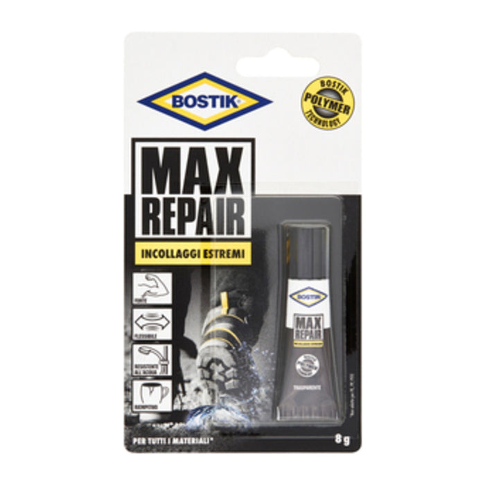 BOSTIK COLLA MAX REPAIR  8 G BLISTER  6 PZ