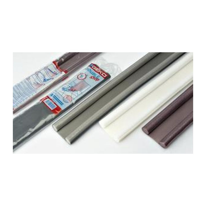 PARASPIFFERI SOTTOPORTA DOPPIO 95 CM ANTRACITE  sia all'esterno che all'interno della casa. Protegge la casa dalle correnti d'aria, dalla polvere, dall'umiditÃ , dall'acqua e dalla intrusione di insetti. PuÃÂ² essere tagliato su misura con un semplice taglierino o delle forbici. Lunghezza 95 cm. Colore antracite. 6 PZ