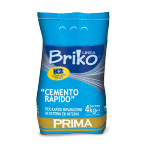 LINEA BRIKO CEMENTO RAPIDO DA  4 KG  4 PZ