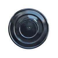 ROSONE P/TUBO DI STUFA D  8 CM NERO  1 PZ