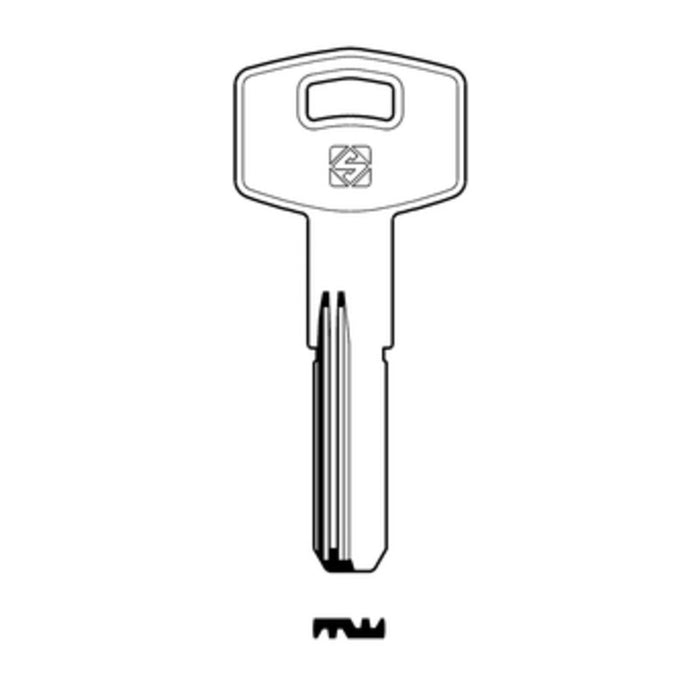 CHIAVI SILCA PUNZONATE TAR16 OLC       GR.6/2  5 PZ