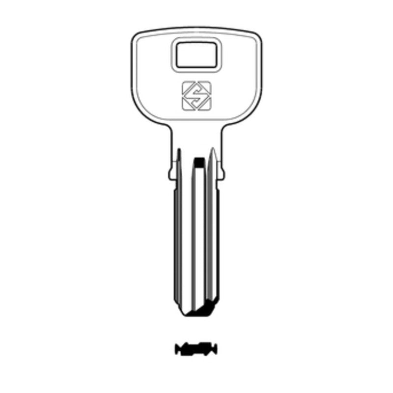 CHIAVI SILCA PUNZONATE TE9 OLC         GR.6/2  5 PZ