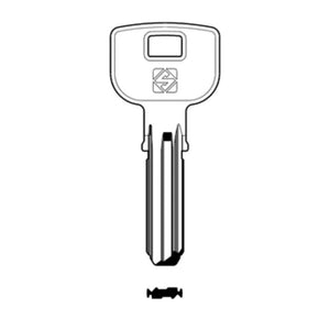 CHIAVI SILCA PUNZONATE TE9 OLC         GR.6/2  5 PZ