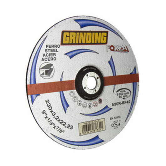 GRINDING FORZA DISCO FERRO PIANO 230X3,2  25 PZ