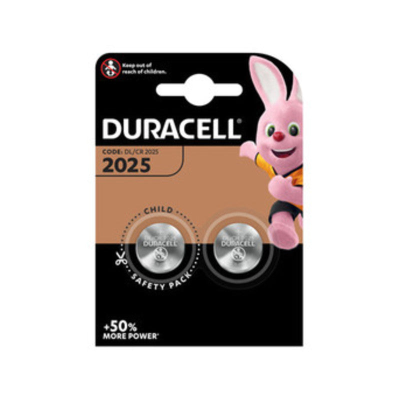 DURACELL BATTERIA A BOTTONE CR2025 BL 10 confezioni