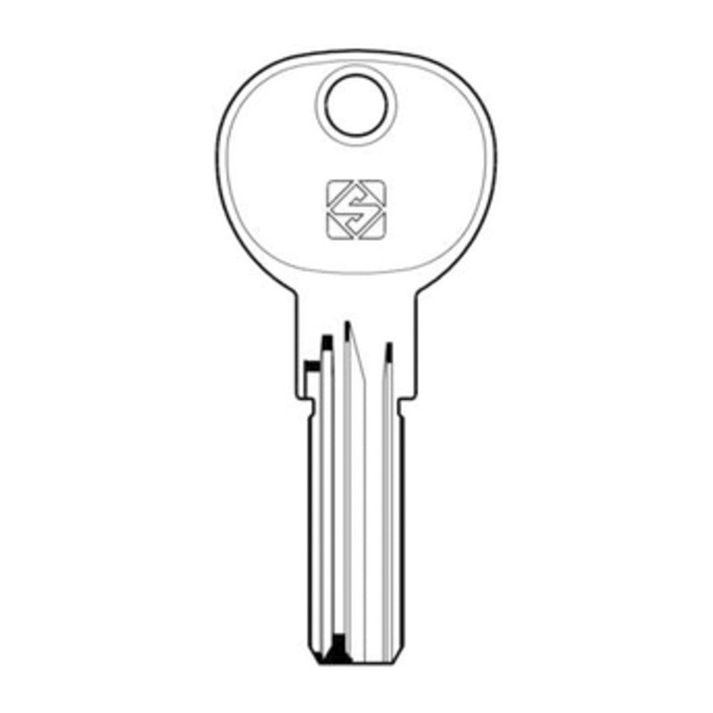 CHIAVI SILCA PUNZONATE IE14 OLC        GR.6/2  5 PZ