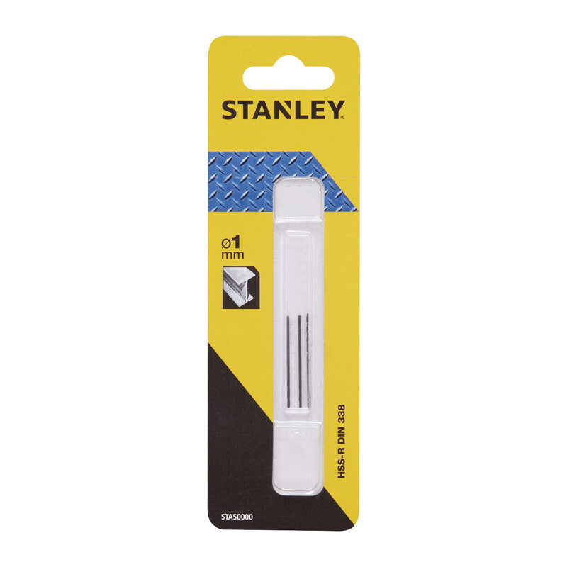 PIRANHA STANLEY STA50000 (X50000) PUNTA HSS 1 MM 3 PZ STANLEY 1 CF