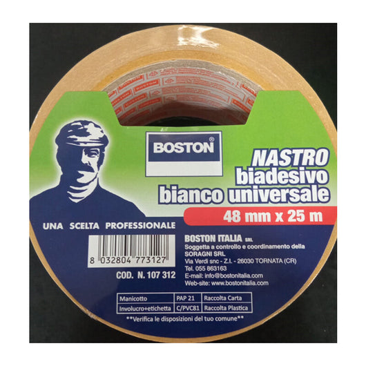BOSTON NASTRO BIADESIVO 50MMX4,5M BOSTON ITALIA 33 PZ