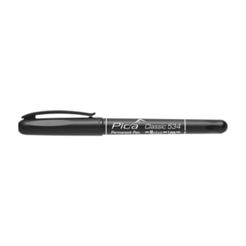 PENNARELLO PICA CLASSIC INSTANT DRY P.MEDIA NERO PICA MARKER 10 PZ