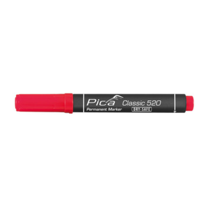 PENNARELLO PICA CLASSIC PUNTA TONDA ROSSO PICA MARKER 10 PZ
