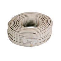 CAVO ELETTRICO H05VV-F SEZ 3X0,75 MM BIANCO  100 MT