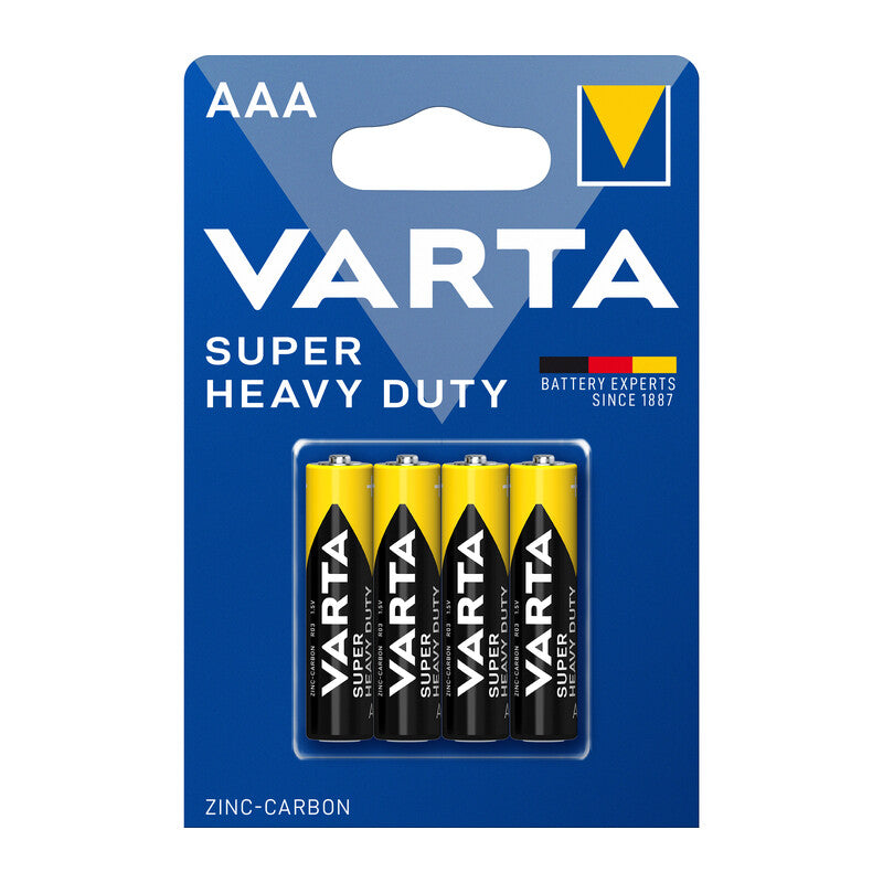 VARTA BATT SUPERLIFE ZINCO MINISTILO BL 4 PZ  12 BL