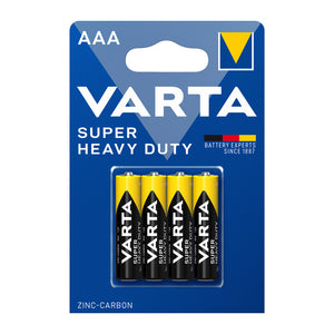 VARTA BATT SUPERLIFE ZINCO MINISTILO BL 4 PZ  12 BL