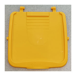 R COPERCHIO GIALLO X PATTUMIERA ECOPLUS C/MANIGL.LT.50 COL.ASSORT.  1 PZ