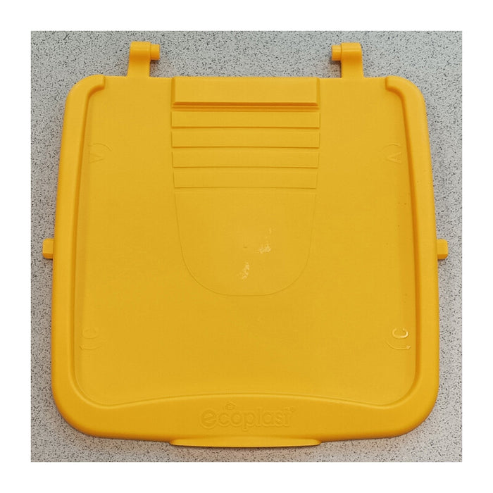 R COPERCHIO GIALLO X PATTUMIERA ECOPLUS C/MANIGL.LT.50 COL.ASSORT.  1 PZ