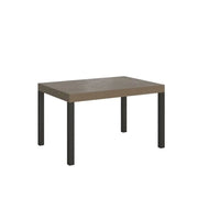 Tavolo allungabile 120/380x90 cm Everyday Premium tortora gambe antracite