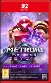 Nintendo Metroid Prime 4: Beyond  Switch 2 Edition Edizione Nintendo Switch 2 Cinese semplificato, Cinese tradizionale, Tedesca, DUT, Inglese, ESP, Francese, ITA, Giapponese, Coreano, Portoghese Nintendo Switch 2
